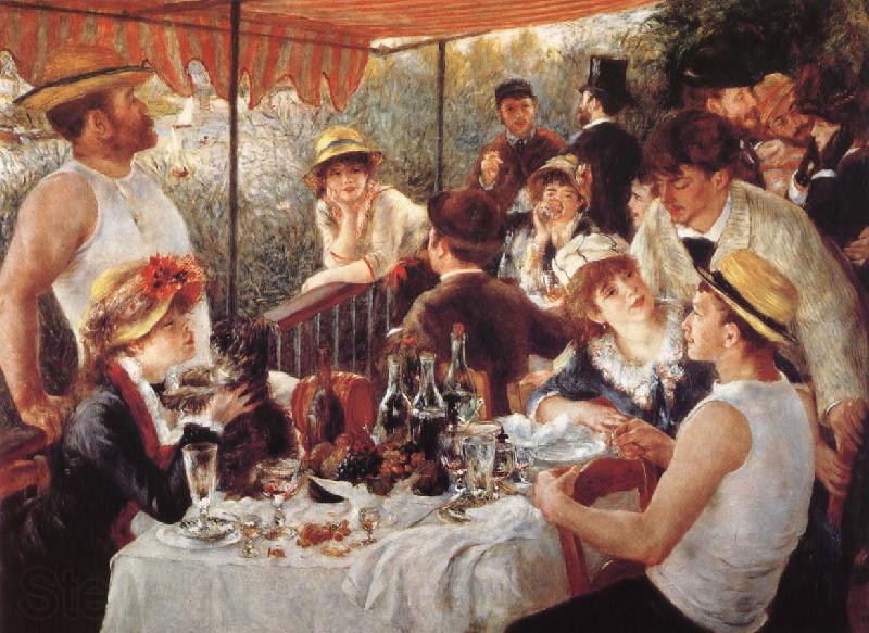 Pierre-Auguste Renoir Rodda Breakfast Norge oil painting art